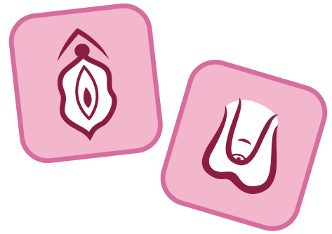 vulva and penis icon